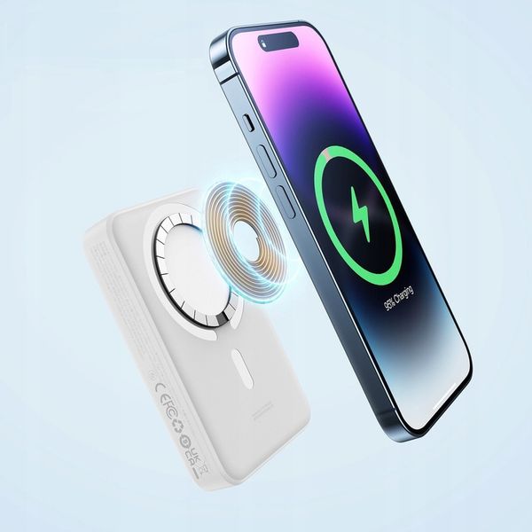 BASEUS POWERBANK MAGNETYCZNY ŁADOWANIE INDUKCYJNE MAGSAFE 10000MAH 20W zdjęcie 8