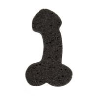 Zabawka - Bath Sponge Penis - 19Cm Black