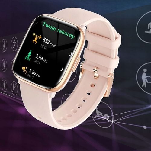 Zestaw damski SMARTWATCH Rubicon z bransoletką ROZMOWY SMS ALWAYS DISPLAY na Arena.pl