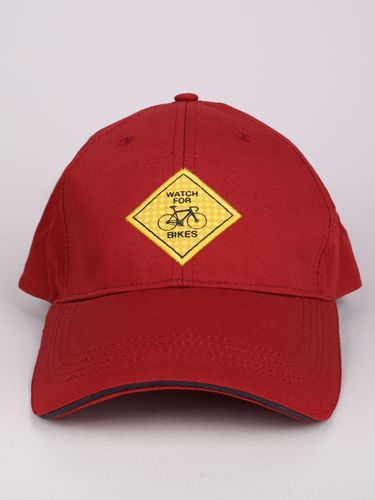 Czapka z daszkiem bejsbolówka męska rower bordowa 56-60 YOCLUB na Arena.pl
