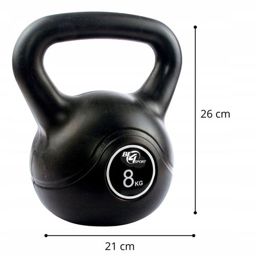 Kettlebell Kettle Hantla Kula Odważnik Obciążenie Do Ćwiczeń 8kg PREZENT na Arena.pl