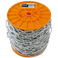 łańcuch długi d-2 10mm ocynk metr - 12.0 mb - lan 10 dlz m