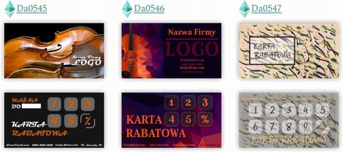 Karty stałego klienta RABATOWE 120 szt TWOJE LOGO nazwa firmy OCEANARIUM na Arena.pl