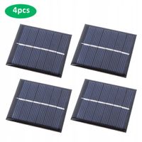 4X PANEL SOLARNY 3V 168mA POWERBANK ŁADOWARKA AWARYJNA PRZENOŚNY ZASILACZ