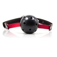 knebel breathable ball gag stretch (nero)