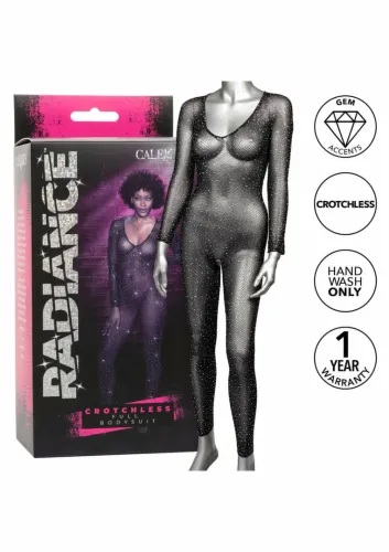 calexotics radiance crotchless bodystocking - siateczkowy kombinezon na Arena.pl