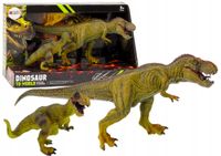 2X Zestaw Figurki Dinozaurów Tyranozaur Z Małym Realistyczne 2 el.
