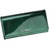 Portfel damski skórzany PIERRE CARDIN 02 LEAF 114 Zielony