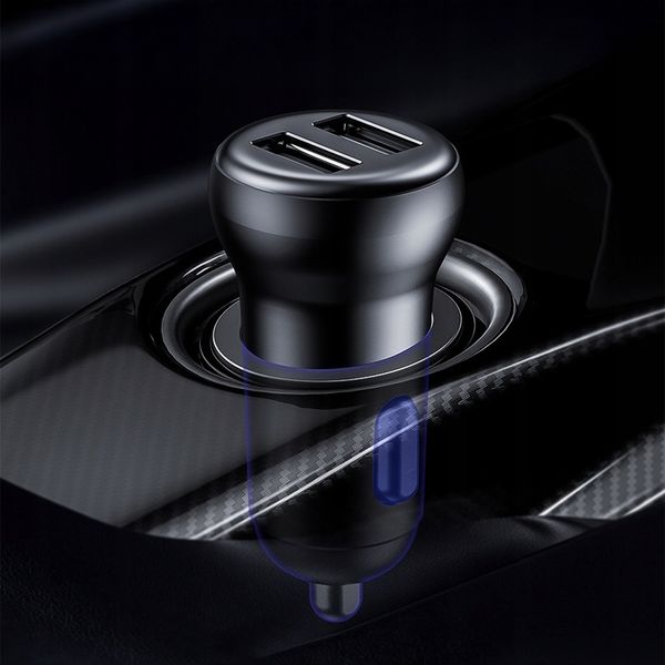 BASEUS TRANSMITER FM BLUETOOTH ŁADOWARKA SAMOCHODOWA 2x USB AUX SD zdjęcie 13