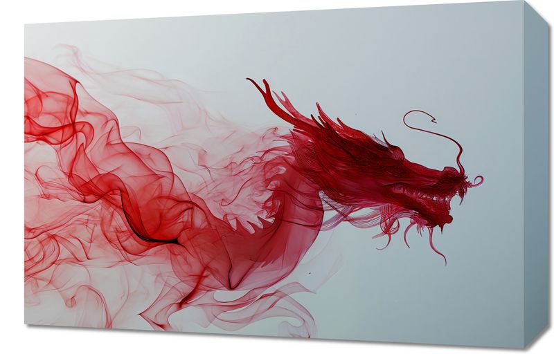 Obraz 60x40cm Smoczy Wzlot zdjęcie 1