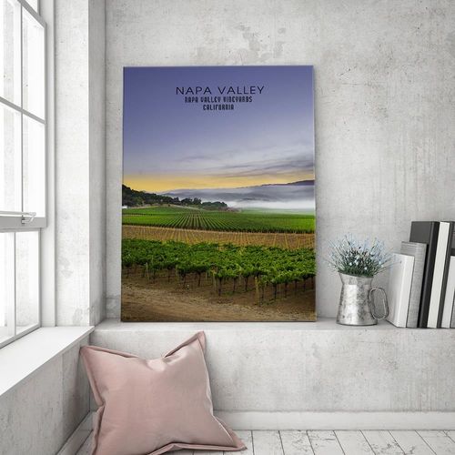 Obraz na płótnie – Canvas, Napa Valley 60x90 na Arena.pl