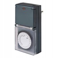 PROGRAMATOR CZASOWY TIMER WYŁĄCZNIK WŁĄCZNIK MECHANICZNY BRENNENSTUHL IP 44