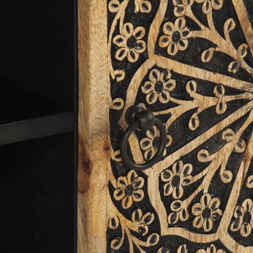 Szafka pod telewizor, 105x33x46 cm, lite drewno mango na Arena.pl