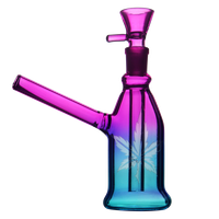 bongo szklane bottle 16 cm 14,5 mm