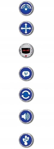 Robot KNABO SMART Kosmiczny Zwiadowca Sterowany Pilot Kolor Biało Niebieski na Arena.pl