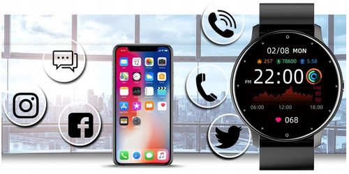 ZEGAREK SMARTWATCH DLA CHŁOPCA PREZENT NA KOMUNIĘ +BOX +TOREBKA +GRAWER na Arena.pl