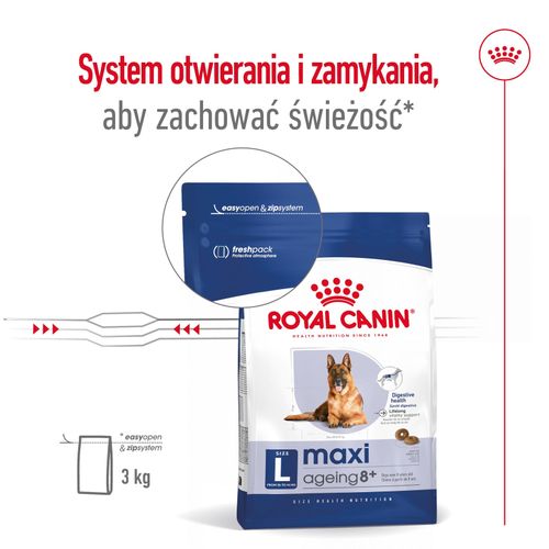 royal canin maxi ageing 8+ 15kg na Arena.pl