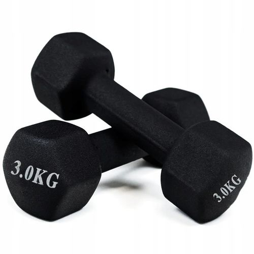 Zestaw hantli do ćwiczeń hantle hantelki ciężarki fitness stojak 1/2/3KG 12 na Arena.pl