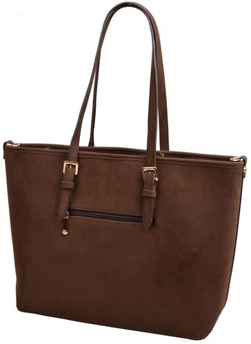 FLORA&CO PARIS TOREBKA damska SHOPPER A4 CASUAL ZAMSZ czekolada na Arena.pl