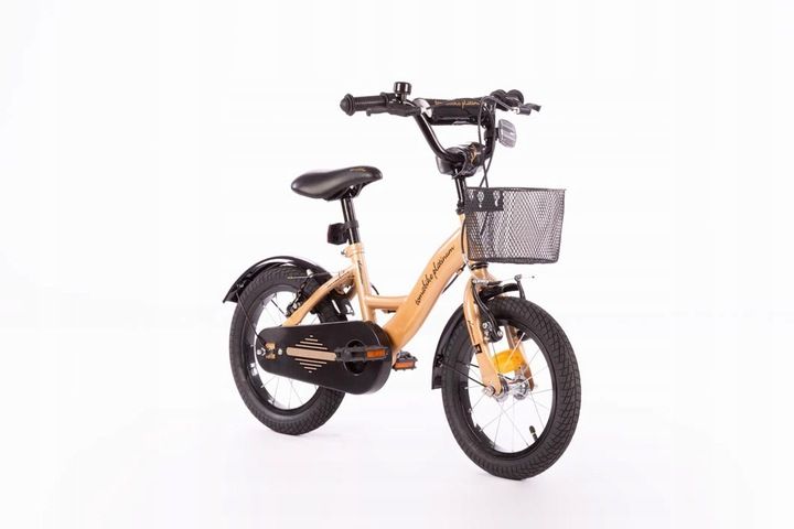 rower rowerek TOMABIKE 14 cali koszyk 2x V-BREAK prowadnik zdjęcie 10