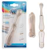 CANPOL Składana łyżeczka turystyczna dla dzieci SZARA