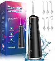 WATERPIK Irygator Do Zębów Bezprzewodowy 4 Tryby 8 Poziomów 300ML Czarny