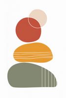 Plakat 68x101cm Formy w Równowadze