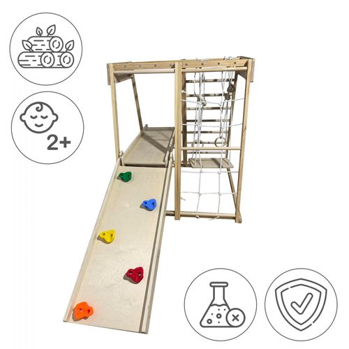 domowy plac zabaw Tygrys - drewno na Arena.pl