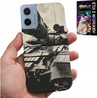 ETUI DO MOTOROLA E15 / G05 - CZOŁG POJAZDY WOJSKOWE MILITARIA + FOLIA