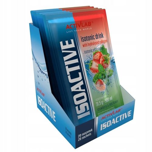 Activlab Isoactive napój izotoniczny 31,5gx20 Mięt na Arena.pl