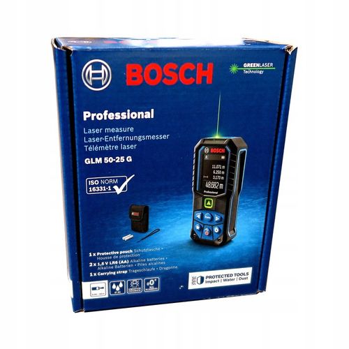 Dalmierz laserowy BOSCH GLM GLM 50-25G 0601072v00 50m ZIELONY ETUI na Arena.pl