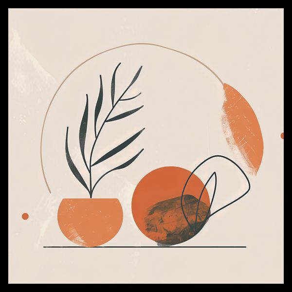 Plakat 50x50cm Tonacja Pasteli zdjęcie 2