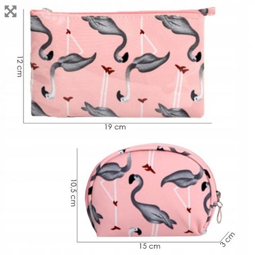 Zestaw 3 kosmetyczek - czarne na Arena.pl