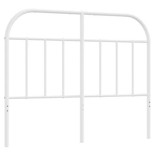 Metalowe wezgłowie, białe, 120 cm na Arena.pl