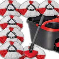 6x WKŁADY DO MOPA OBROTOWEGO VILEDA TURBO KOŃCÓWKI WKŁAD MEGA CHŁONNE