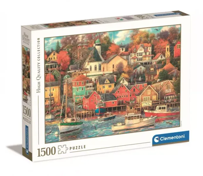 Puzzle 1500 elementów. High Quality Collection. Good Times Harbor zdjęcie 1