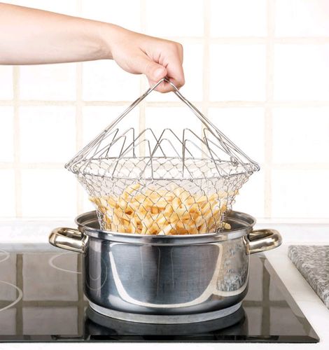 Wkład do garnka do gotowania na parze koszyk sitko do smażenia na Arena.pl