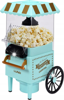 MASZYNKA DO POPCORNU 1200W MASZYNA URZĄDZENIE DO ROBIENIA POPCORNU RETRO