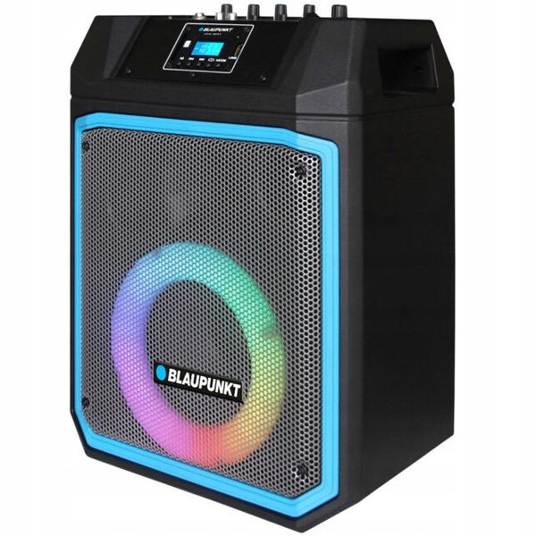 Głośnik Blaupunkt Mb06.2 Bluetooth Karaoke Mikrofon Pilot Led Radio 500W zdjęcie 2