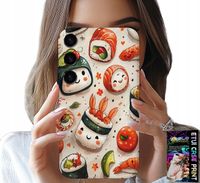 ETUI DO SAMSUNG GALAXY M55 5G - SŁODKIE UŚMIECHNIĘTE SUSHI OBUDOWA CASE
