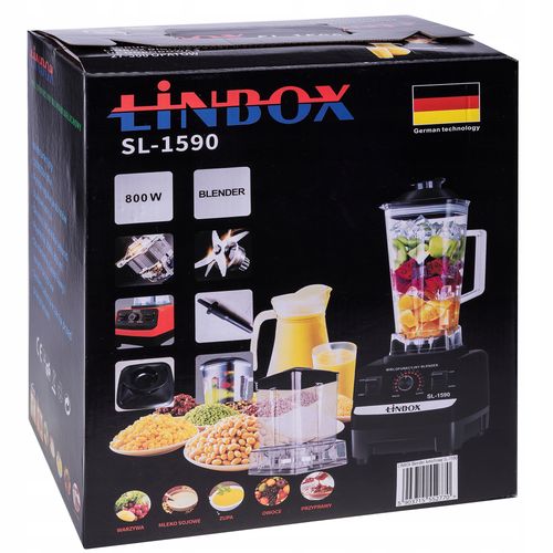 4w1 BLENDER KIELICHOWY MŁYNEK KUBEK 4500W 2L na Arena.pl