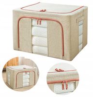 Pokrowiec Organizer Xl Mocny Duży Torba Na Pościel Odzież Koc Szafy