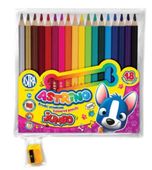 KREDKI OŁÓWKOWE JUMBO OKRĄGŁE 18KOL ASTRINO