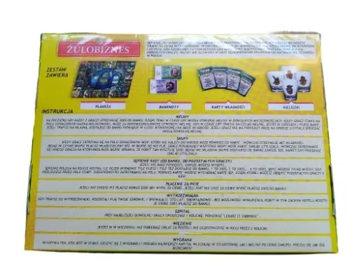 GRA PLANSZOWA ŻULOBIZNES Z KIELISZKAMI TOWARZYSKA na Arena.pl