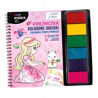 KOLOROWE ODCISKI KSIĘŻNICZKA KIDEA