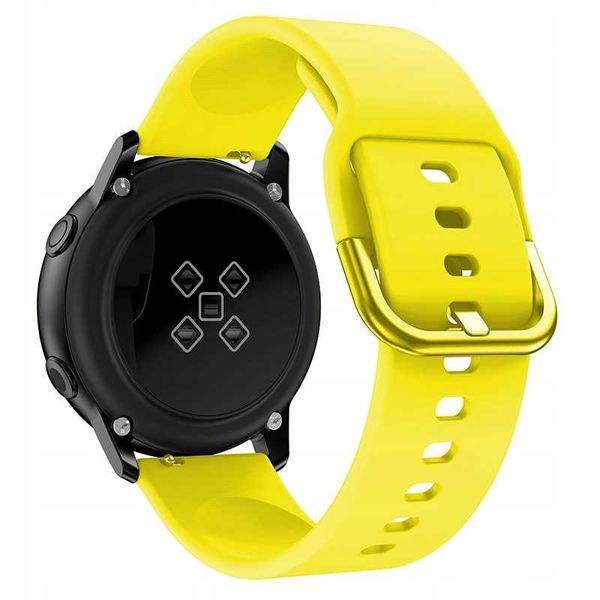Spacecase Silicone Band 20Mm Yellow zdjęcie 2