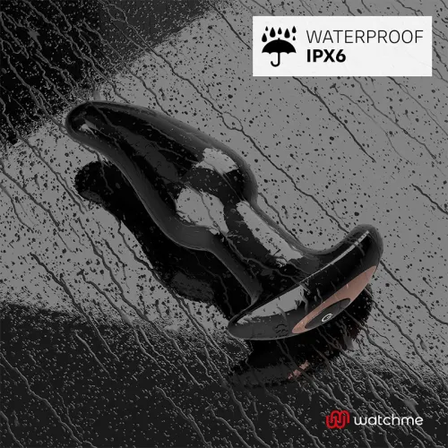 anbiguo amadeus plug z obrotami i pilotem watchme, silikonowy, 15.5 cm na Arena.pl