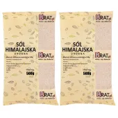 Sól himalajska drobna  1kg (2x500g)