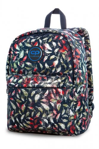 COOLPACK CP PLECAK VINTAGE RETRO RUBY FEATHERS BLUE PIÓRKA na Arena.pl