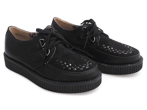 BOTKI CREEPERS NA PLATFORMIE 061ss CZARNY 39 na Arena.pl